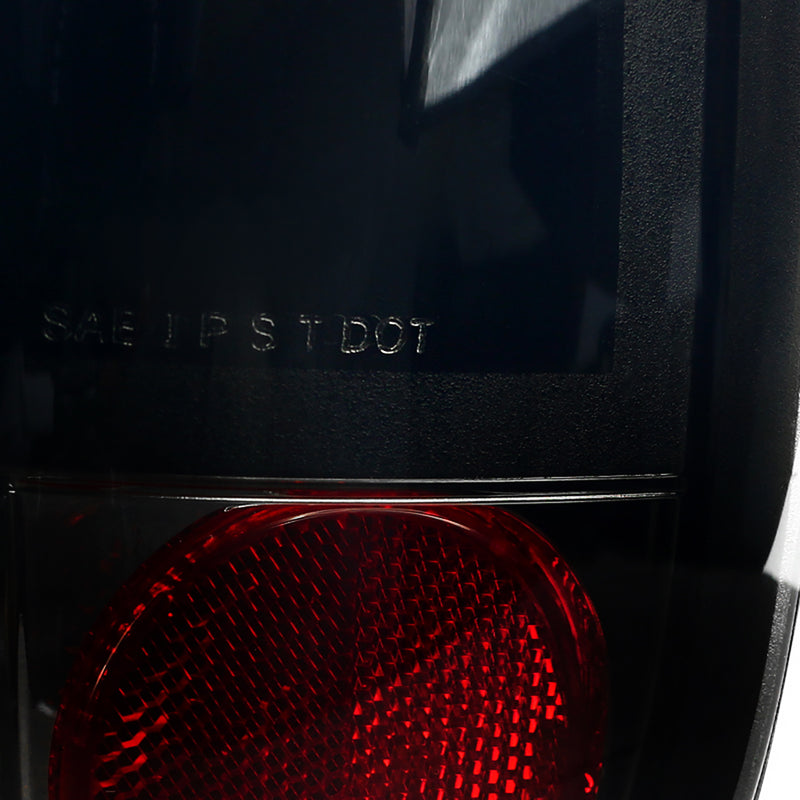 Spec-D 08-11 Ford F550 Led Tail Lights Black Smoke LT-F25008BBLED-TM