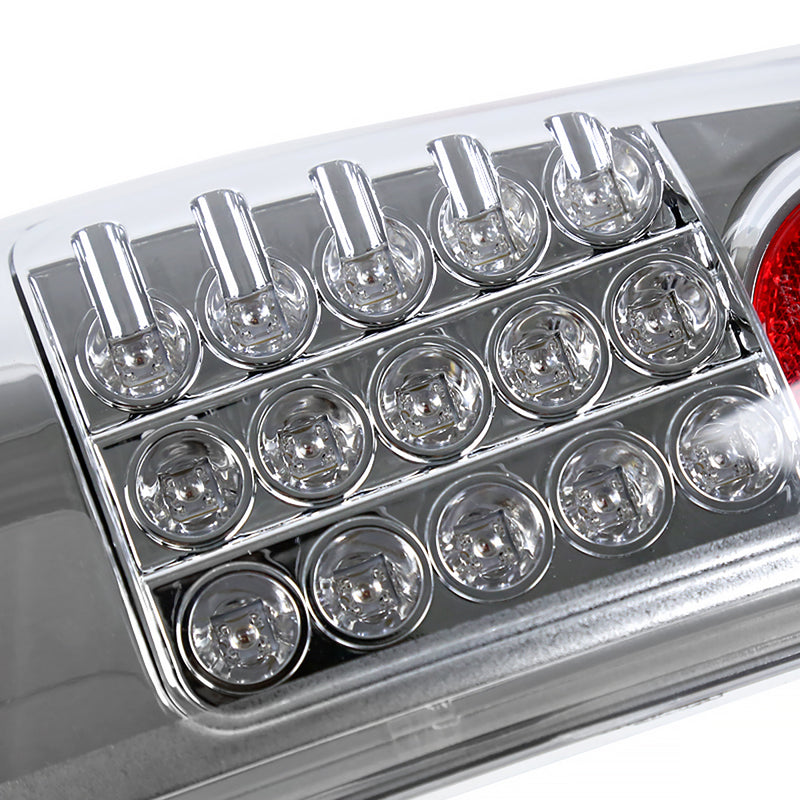Spec-D 08-16 Ford  F250 Super Duty Led Tail Light Chrome LT-F25008CLED-TM
