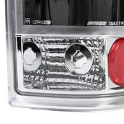 Spec-D 08-16 Ford  F250 Super Duty Led Tail Light Chrome LT-F25008CLED-TM