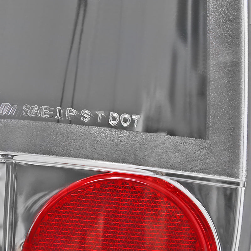 Spec-D 08-16 Ford  F650 Super Duty Led Tail Light Chrome LT-F25008CLED-TM