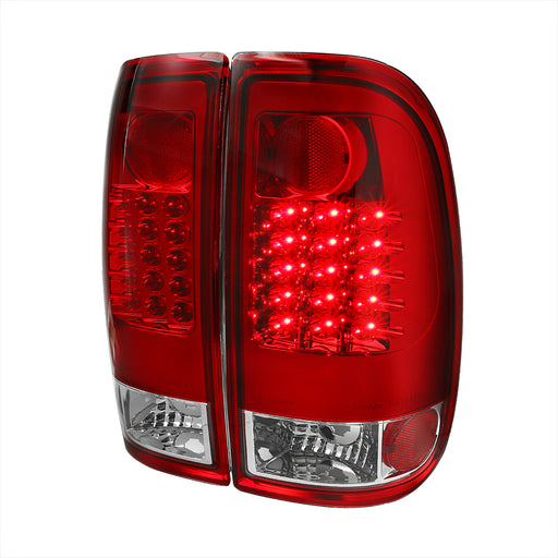 Spec-D 08-16 Ford F250 Red Led Tail Lights LT-F25008RLED-TM