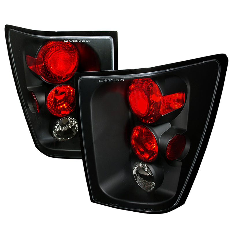 Spec-D 05-06 Jeep Grand Cherokee Altezza Tail Light Black LT-GKEE04JM-TM