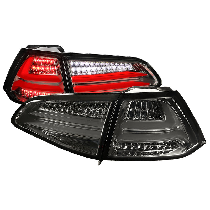 Spec-D 15-Up Volkswagen Golf Mk7 Led Tail Lights Smoked LT-GLF15GLED-TM