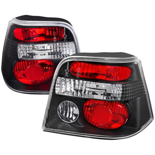 Spec-D 99-04 Volkswagen Golf Altezza Tail Light Black LT-GLF99JM-TM