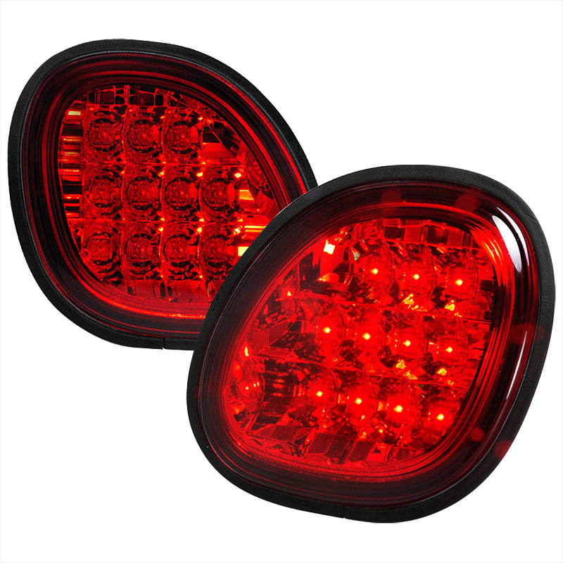 Spec-D 98-05 Lexus Gs300 Led Tail Lights Red Trunk Piece LT-GS30098RLED-TMX