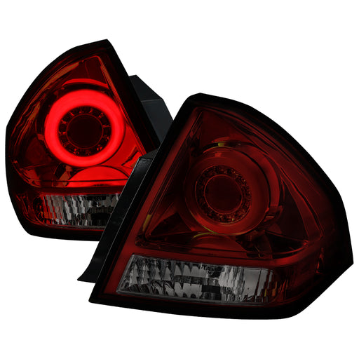 Spec-D 06-13 Chevrolet Impala Led Tail Lights Red  Smoke LT-IPA06RGLED-TM