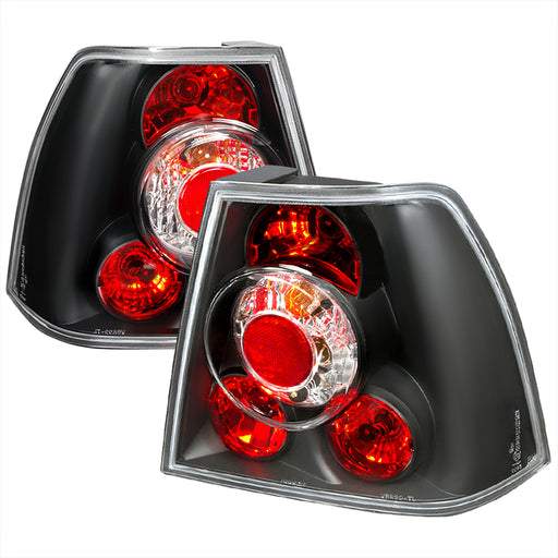 Spec-D 99-04 Volkswagen Jetta Altezza Tail Light Black LT-JET99JM-TM