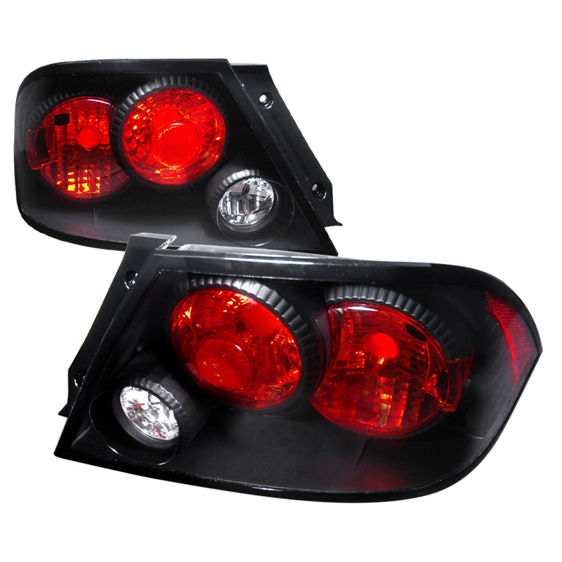 Spec-D 03-06 Mitsubishi Lancer Altezza Tail Lights Black LT-LAN03JM-KS