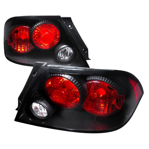 Spec-D 03-06 Mitsubishi Lancer Altezza Tail Lights Black LT-LAN03JM-KS