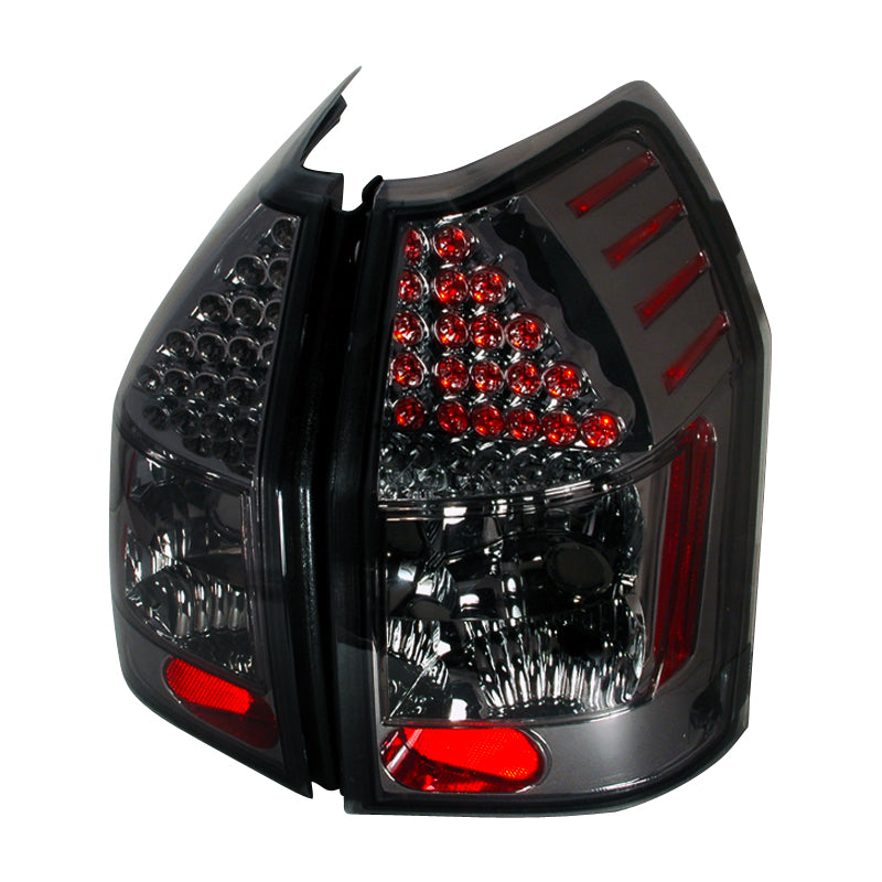 Spec-D 05-08 Dodge Magnum Led Tail Lights Smoke LT-MAG05GLED-KS