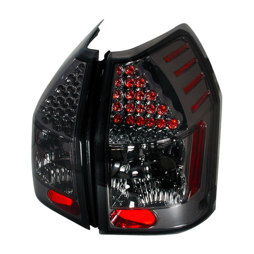 Spec-D 05-08 Dodge Magnum Led Tail Lights Smoke LT-MAG05GLED-KS