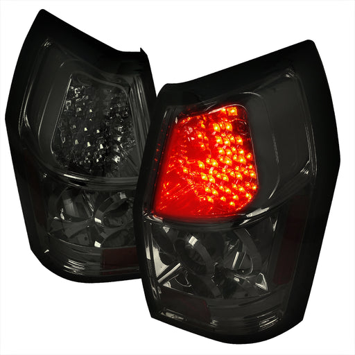 Spec-D 05-08 Dodge Magnum Led Tail Lights Smoke LT-MAG05GLED-TM