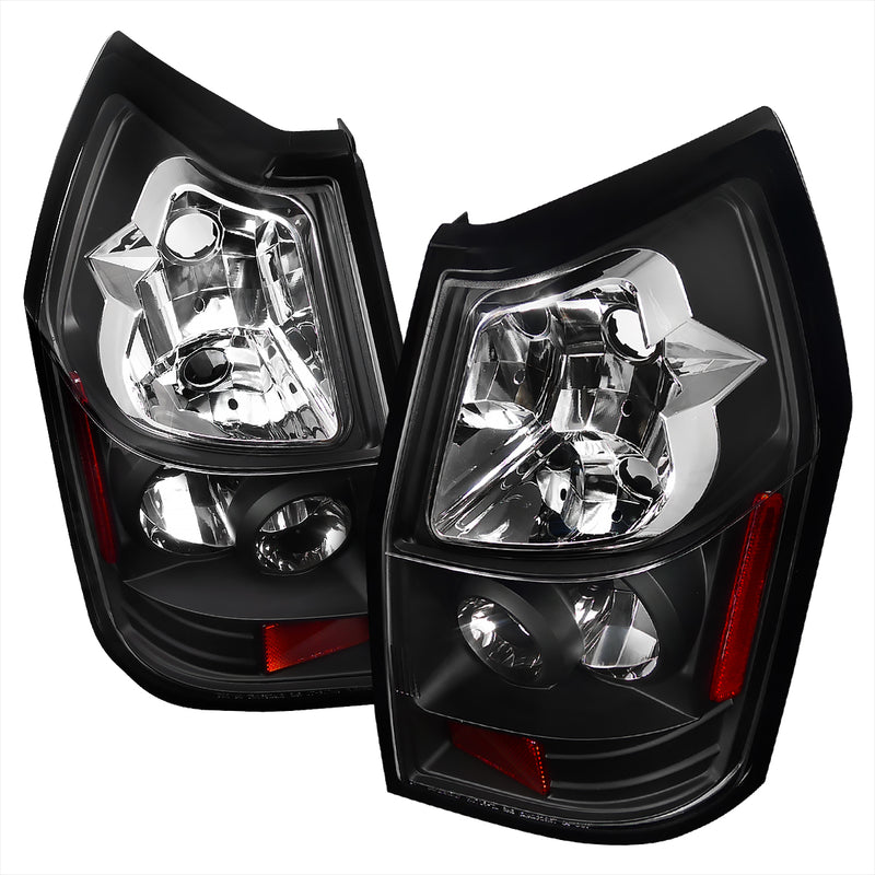 Spec-D 05-08 Dodge Magnum Altezza Tail Light Black LT-MAG05JM-TM