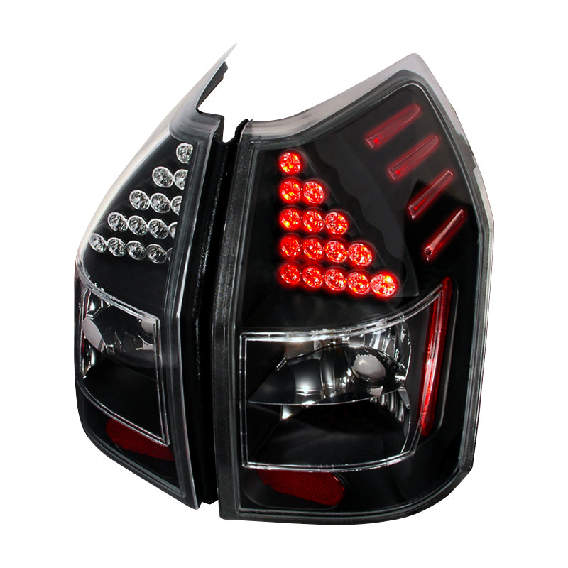 Spec-D 05-06 Dodge Magnum Led Tail Lights Black LT-MAG05JMLED-KS