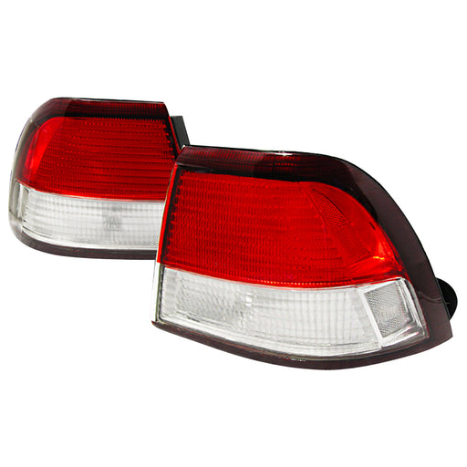 Spec-D 97-99 Nissan Maxima Altezza Tail Lights Red Clear LT-MAX97RPW-KS