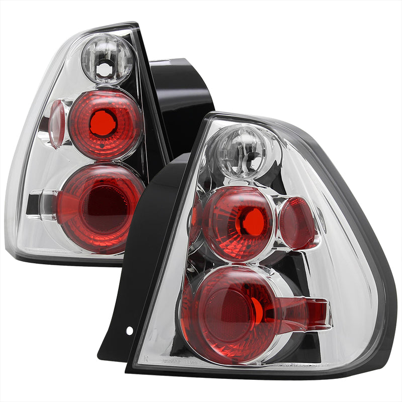 Spec-D 04-06 Chevrolet Malibu Altezza Tail Light Chrome LT-MBU04-TM