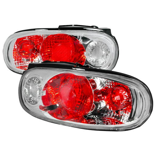 Spec-D 90-97 Mazda Miata Altezza Tail Lights Chrome LT-MIA90-KS
