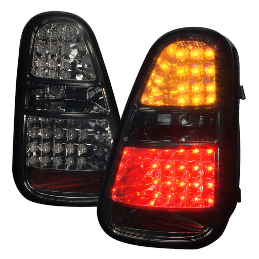 Spec-D 05-06 Mini Cooper  Led Tail Lights Smoke Lens  LT-MINI06GLED-TM
