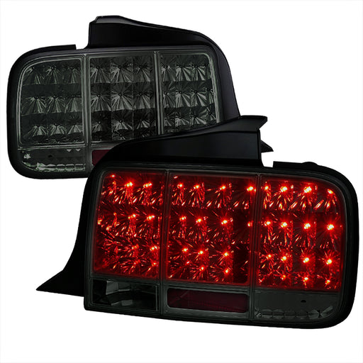 Spec-D 05-09 Ford Mustang  05-09 Ford Mustang Seq Led T.L - Smoke   LT-MST05GLED-SQ-TM