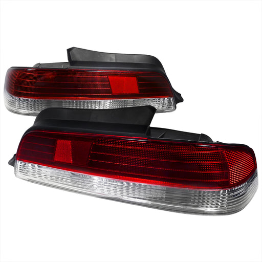 Spec-D 97-01 Honda Prelude Tail Light - Red Clear LT-PL97RPW-RS