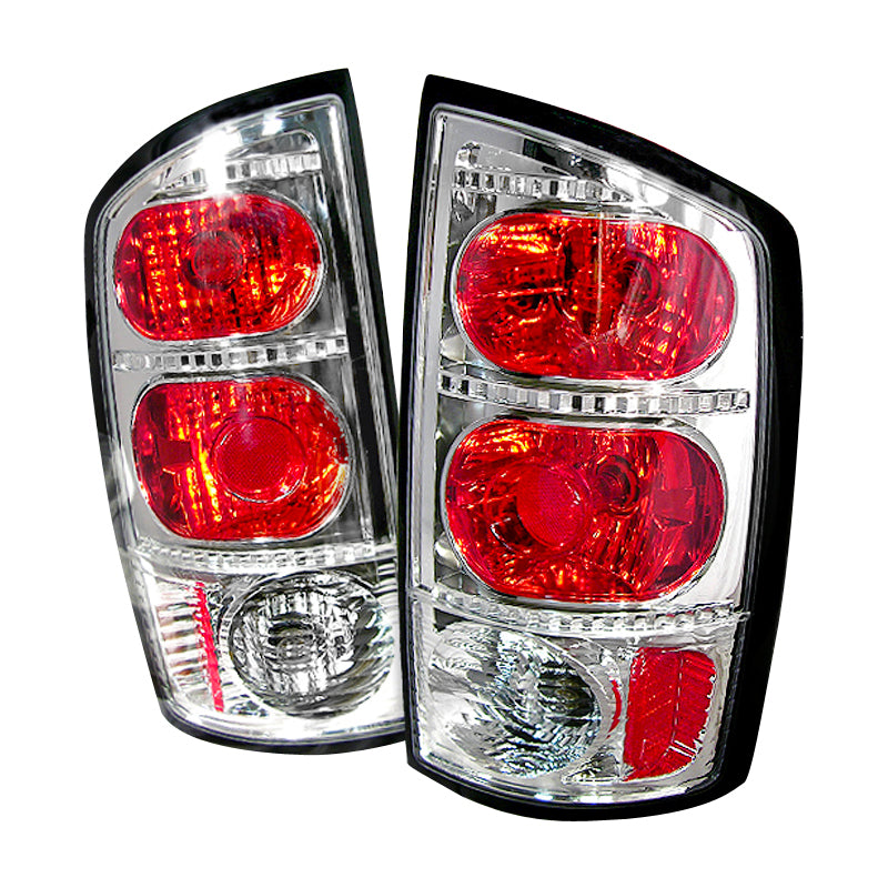 Spec-D 02-05 Dodge Ram Altezza Tail Lights Chrome LT-RAM02-KS