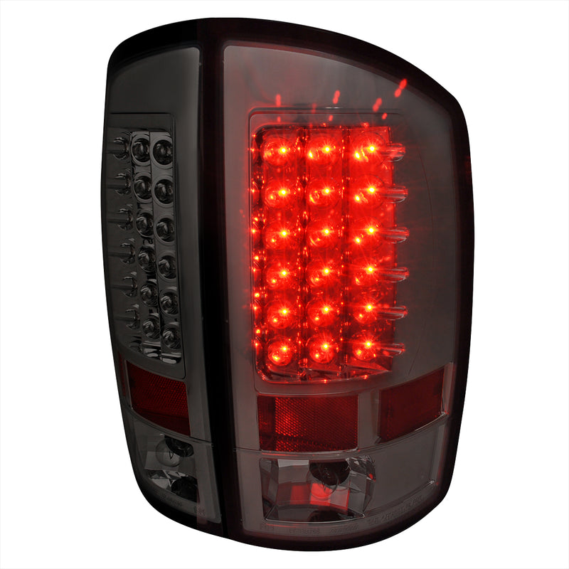 Spec-D 02-06 Dodge Ram Led Tail Lights Smoke LT-RAM02GLED-TM
