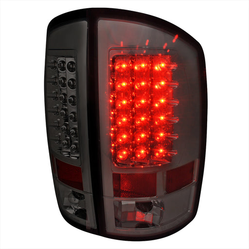 Spec-D 02-06 Dodge Ram Led Tail Lights Smoke LT-RAM02GLED-TM