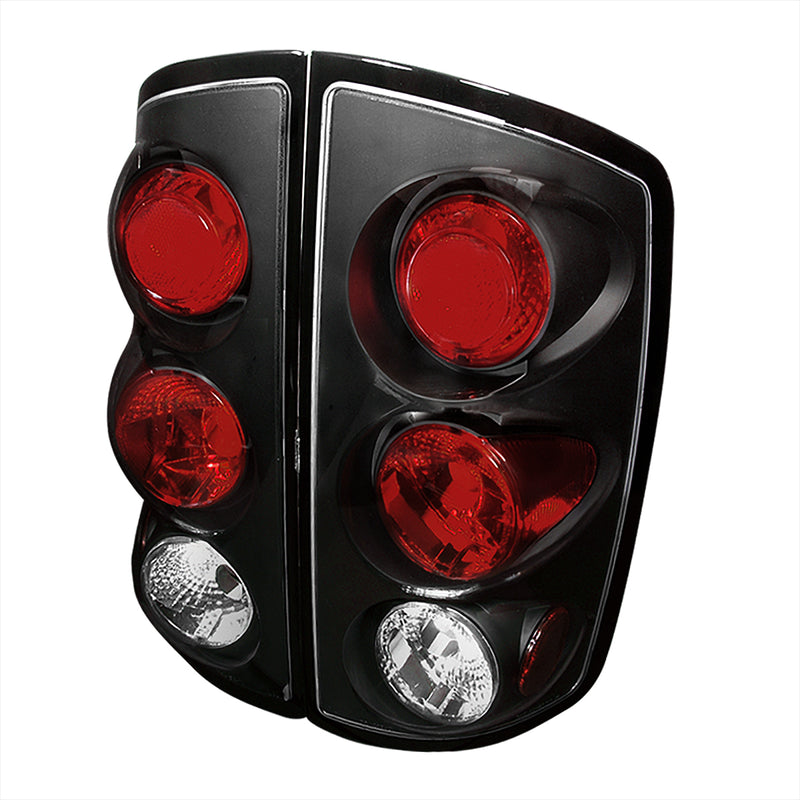 Spec-D 02-06 Dodge Ram Altezza Tail Light Black LT-RAM02JM-TM