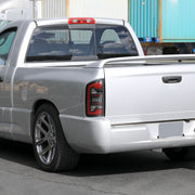 Spec-D 02-06 Dodge Ram 1500 2500 3500 Full Led Bar Tail Light Matte Black Housing Clear Lens Red Led Bar LT-RAM02JRLED-G2-RS