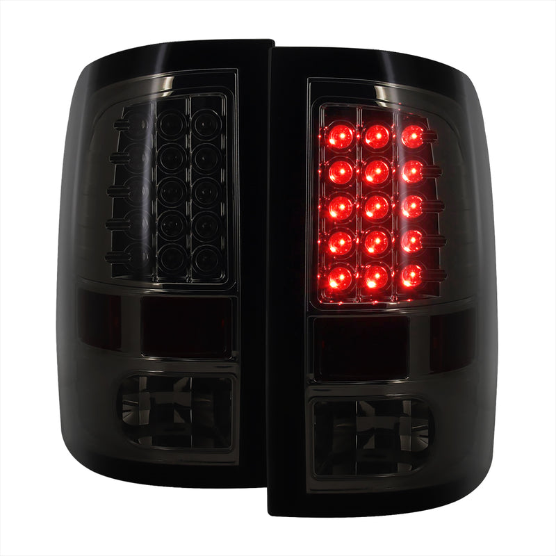 Spec-D 09-18 Dodge  Ram  Led Tail Lights Smoke Lens  LT-RAM09GLED-TM