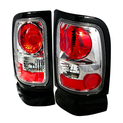 Spec-D 94-01 Dodge Ram Altezza Tail Lights Chrome LT-RAM94-KS