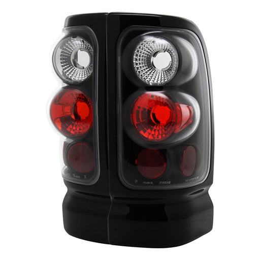 Spec-D 94-01 Dodge Ram Altezza Tail Light Black LT-RAM94JM-TM
