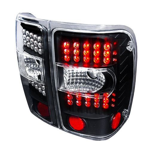 Spec-D 01-04 Ford Ranger Led Tail Lights Chrome LT-RAN01JMG2LED-KS
