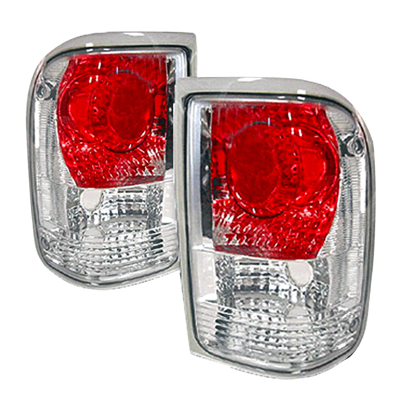 Spec-D 93-97 Ford Ranger Altezza Tail Lights Chrome LT-RAN93-KS