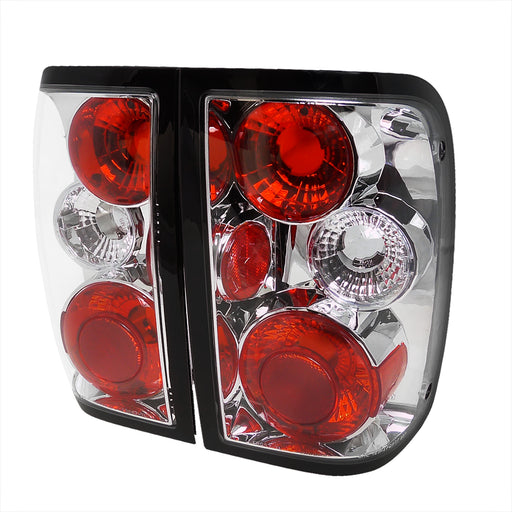 Spec-D 93-97 Ford Ranger Altezza Tail Light Chrome LT-RAN93-TM