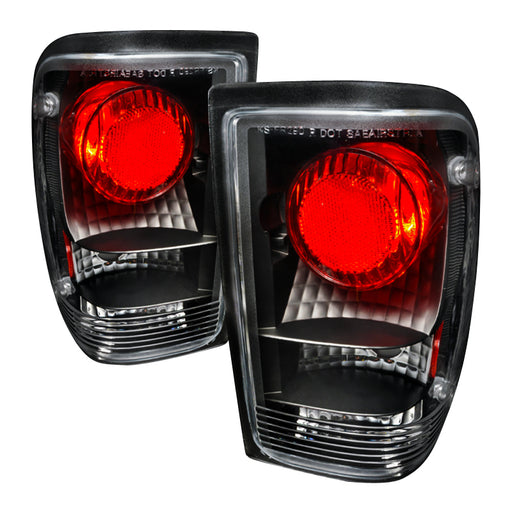 Spec-D 93-97 Ford Ranger Altezza Tail Lights Black LT-RAN93JM-KS