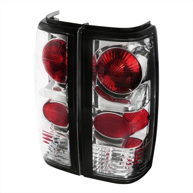 Spec-D 82-93  Chevrolet  S10 Euro Tail Lightss Chrome Housing  LT-S1082-APC
