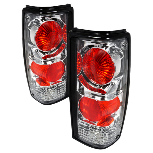 Spec-D 82-93 Chevrolet S10 Altezza Tail Lights Chrome LT-S1082-KS