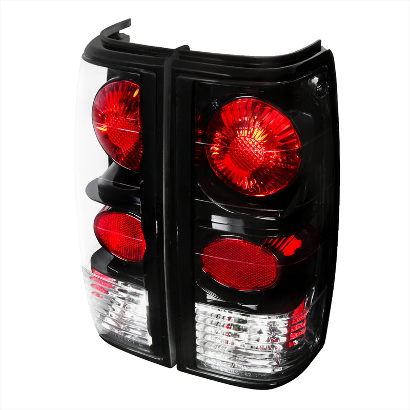 Spec-D 82-93 Chevrolet  S10 Tail Lights-Black LT-S1082JM-APC