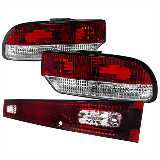 Spec-D 89-94 Nissan 240Sx Altezza Tail Light Chrome LT-S1389RPW3-TM