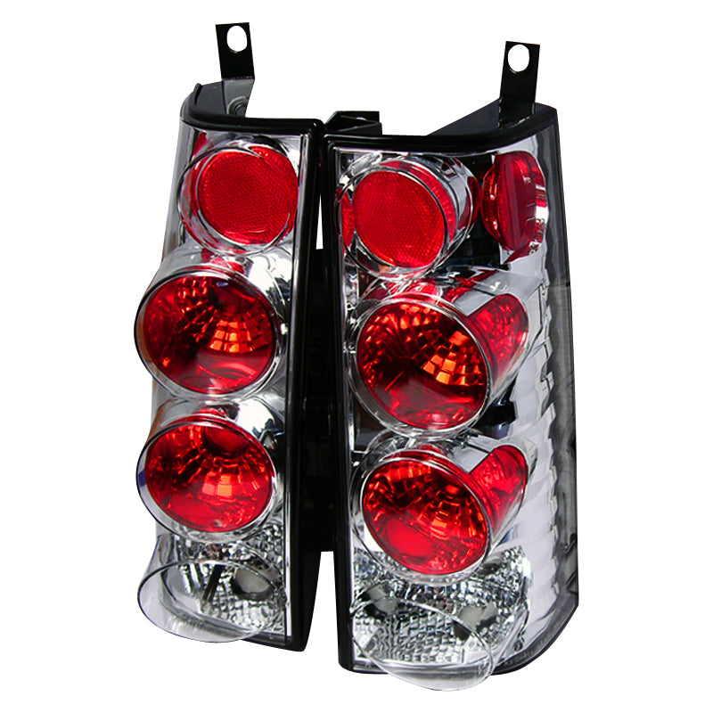 Spec-D 96-02 Gmc Savana Altezza Tail Lights Chrome LT-SAV96-KS
