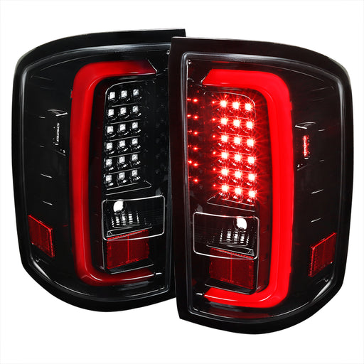 Spec-D 14-16 Gmc Sierra Led Tail Lights LT-SIE14BKLED-TM