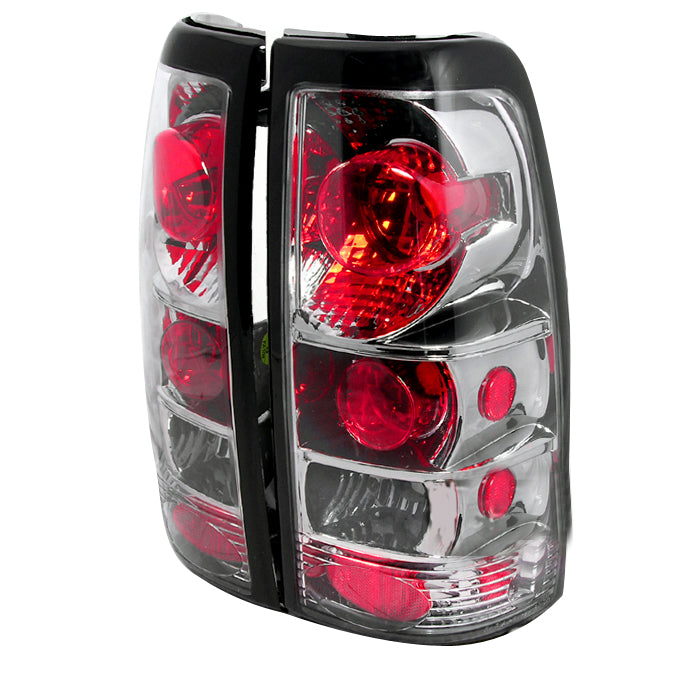 Spec-D 99-02 Chevrolet Silverado Altezza Tail Lights Smoke     LT-SIV99G-KS
