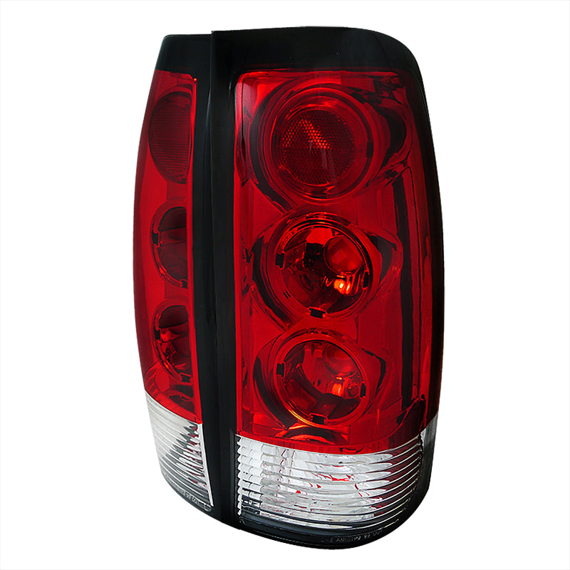 Spec-D 99-02 Chevrolet Silverado Euro Tail Lights Red And Clear  LT-SIV99RPW-APC
