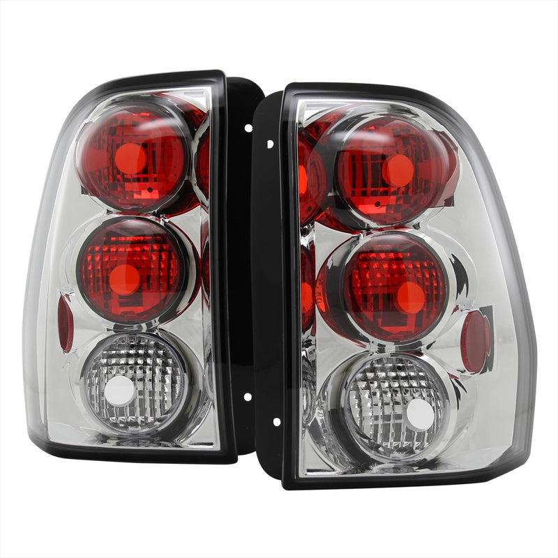 Spec-D 02-09 Chevrolet Trailblazer Altezza Tail Light Chrome LT-TBLZ02-TM