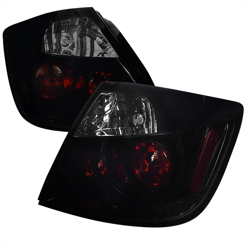 Spec-D 05-10 Scion  Tc  Euro Tail Lights Glossy Black Housing With Smoke Lens  LT-TC04G2BB-TM