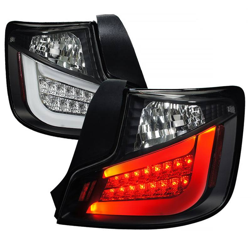 Spec-D 11-13 Scion  Tc  Led Tail Lights Black Housing  LT-TC10JMLED-TM