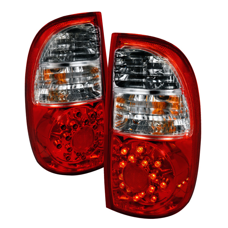 Spec-D 05-06 Toyota Tundra Led Tail Lights Red LT-TUN05RLED-KS