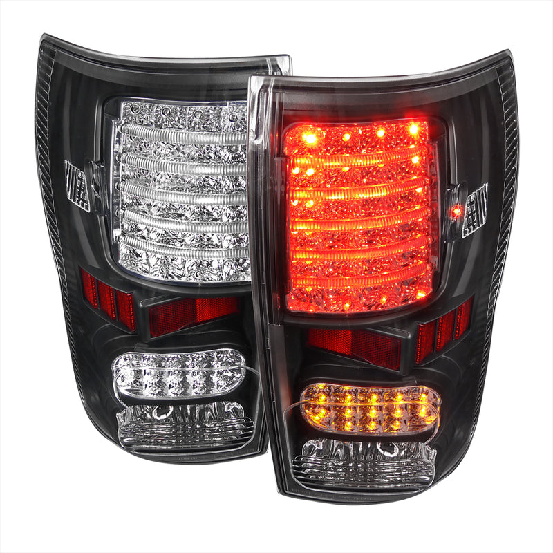 Spec-D 07-12 Toyota  Tundra  Led Tail Light Black Housing  LT-TUN07JMLED-JP