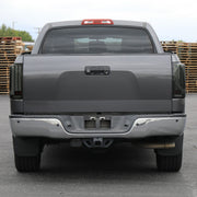 Spec-D 07-13 Toyota Tundra Facelift Full Led Tail Lights Matte Black Housing Smoked Lens White Light Bar Sequential Turn Signal Breathing Light Effect LT-TUN07SMLED-SQ-RS